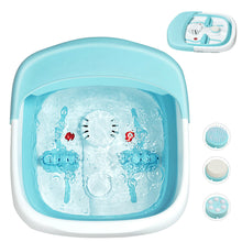 Load image into Gallery viewer, Gymax Foldable Foot Spa Bath Motorized Massager w/ Heat Bubble Red Light Stress Relief