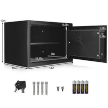 Load image into Gallery viewer, Gymax Security Safe Box 2-Layer Cabinet Safe w/Electronic Digital Keypad Deposit Box