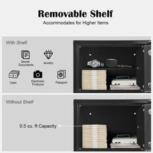Load image into Gallery viewer, Gymax Security Safe Box 2-Layer Cabinet Safe w/Electronic Digital Keypad Deposit Box