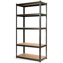 Load image into Gallery viewer, Gymax 72'' Steel 5-tier Garage Shelf Metal Storage Adjustable Unit