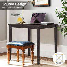 Load image into Gallery viewer, Gymax Square Dining Table w/Rubber Wood Legs Kitchen Furniture