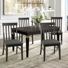 Load image into Gallery viewer, Gymax Set of 2 Wood Dining Chair High Back Upholstered Armless Side Chair Home Kitchen