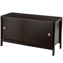 Load image into Gallery viewer, Gymax TV Stand Modern Entertainment Cabinet for TV's up To 50'' with Sliding Doors