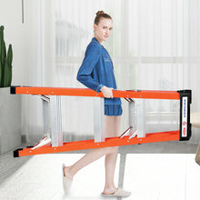 Load image into Gallery viewer, Gymax 3-Step Ladder Folding Step Stool Platform 330lbs Capacity w/Tool Tray Anti-Slip