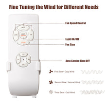 Load image into Gallery viewer, Gymax 48'' Ceiling Fan Industrial Cage Light w/ Reversible Blades Remote Control Indoor