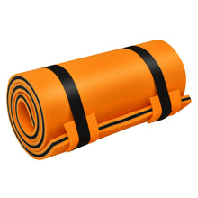 Load image into Gallery viewer, Gymax 83'' x 26'' 3-layer Floating Pad Mat Water Sports Recreation Relaxing Orange