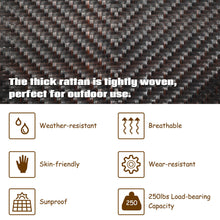 Load image into Gallery viewer, Gymax 2PCS Patio Rattan Folding Lounge Chair Recliner Back Adjustable Beach Yard Pool