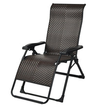 Load image into Gallery viewer, Gymax Patio Rattan Zero Gravity Lounge Chair Folding Recliner Adjustable W/Headrest