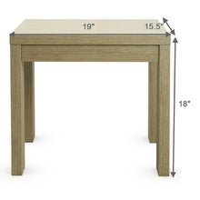 Load image into Gallery viewer, Gymax European Style End Table Coffee Table Nightstand Bedroom Living Room Oak