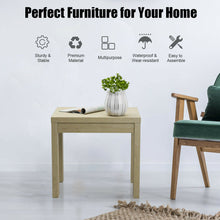 Load image into Gallery viewer, Gymax European Style End Table Coffee Table Nightstand Bedroom Living Room Oak