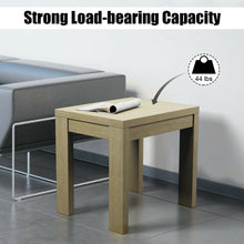 Load image into Gallery viewer, Gymax European Style End Table Coffee Table Nightstand Bedroom Living Room Oak