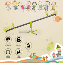 Load image into Gallery viewer, Gymax Kids Seesaw Teeter Totter Outdoor Play Set 360 Degree Rotation Toy Children