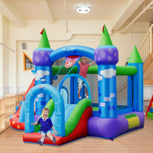 Load image into Gallery viewer, Gymax Kids Inflatable Bounce House Dragon Jumping Slide Bouncer Castle W/ 750W Blower