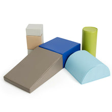 Load image into Gallery viewer, Gymax 6 Piece Climb Crawl Play Set Indoor Kids Baby Toddler Safe Soft Foam Blocks Toys