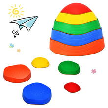 Load image into Gallery viewer, Gymax 5pcs Kids Balance Stepping Stones Indoor & Outdoor Coordination & Balance Toy