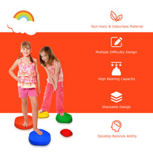 Load image into Gallery viewer, Gymax 5pcs Kids Balance Stepping Stones Indoor & Outdoor Coordination & Balance Toy