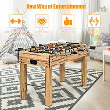 Load image into Gallery viewer, Gymax 48'' Foosball Table Home Soccer Game Table Christmas Families Party Recreation