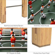 Load image into Gallery viewer, Gymax 48'' Foosball Table Home Soccer Game Table Christmas Families Party Recreation