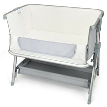 Load image into Gallery viewer, Gymax Baby Bed Side Crib Portable Adjustable Sleeper Bedside Bassinet