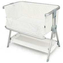 Load image into Gallery viewer, Gymax Baby Bed Side Crib Portable Adjustable Sleeper Bedside Bassinet