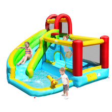Load image into Gallery viewer, Gymax Inflatable Kids Water Slide Jumper Bounce House Splash Water Pool Without Blower