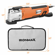 Load image into Gallery viewer, Gymax Oscillating Multi Tool 6 Variable Speed with 14pcs Accessories and Carry Bag