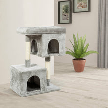 Load image into Gallery viewer, Gymax Luxury Cat Tree Cat Tower for Large Cats w/Double Cozy Plush Condos & Sisal Post