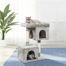 Load image into Gallery viewer, Gymax Luxury Cat Tree Cat Tower for Large Cats w/Double Cozy Plush Condos & Sisal Post
