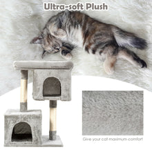 Load image into Gallery viewer, Gymax Luxury Cat Tree Cat Tower for Large Cats w/Double Cozy Plush Condos & Sisal Post