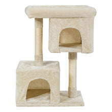 Load image into Gallery viewer, Gymax Luxury Cat Tree Cat Tower for Large Cats w/Sisal Post & Double Cozy Plush Condos