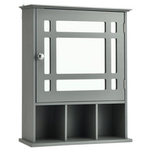 Load image into Gallery viewer, Gymax Mirrored Medicine Cabinet Bathroom Wall Mounted Storage W/Adjustable Shelf