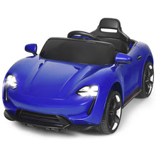 Load image into Gallery viewer, Gymax 12V Electric Kids Ride-on Car Vehicle w/ MP3 2.4G Remote Control Blue