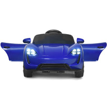 Load image into Gallery viewer, Gymax 12V Electric Kids Ride-on Car Vehicle w/ MP3 2.4G Remote Control Blue