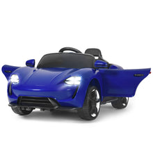 Load image into Gallery viewer, Gymax 12V Electric Kids Ride-on Car Vehicle w/ MP3 2.4G Remote Control Blue