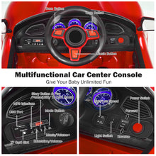 Load image into Gallery viewer, Gymax 12V Electric Kids Ride-on Car Vehicle w/ MP3 2.4G Remote Control Red