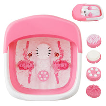 Load image into Gallery viewer, Gymax Foldable Foot Spa Bath Motorized Massager w/ Heat Bubble Red Light Stress Relief