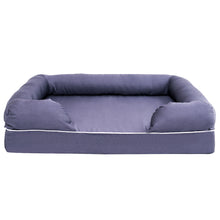 Load image into Gallery viewer, Gymax Small Dog Sofa Pet Bed Solid Memory Foam Comfortable Gray