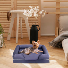 Load image into Gallery viewer, Gymax Small Dog Sofa Pet Bed Solid Memory Foam Comfortable Gray