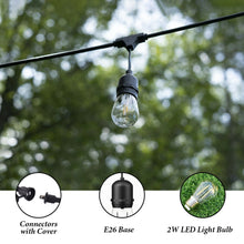 Load image into Gallery viewer, Gymax 19.5FT LED Outdoor Waterproof Commercial Grade Patio Globe String Lights Bulbs