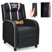 Load image into Gallery viewer, Gymax Massage Gaming Recliner Chair Racing Single Lounge Sofa Home Theater Seat