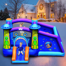 Load image into Gallery viewer, Gymax Inflatable Bouncer Alien Bounce HouseKids Jump Slide Ball Pit w/ 480W Blower