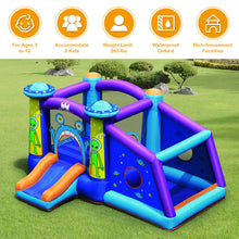 Load image into Gallery viewer, Gymax Inflatable Bouncer Alien Bounce HouseKids Jump Slide Ball Pit w/ 480W Blower