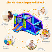Load image into Gallery viewer, Gymax Inflatable Bouncer Alien Bounce HouseKids Jump Slide Ball Pit w/ 480W Blower
