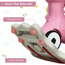 Load image into Gallery viewer, Gymax Baby Rocking Horse 4 in 1 Kids Ride On Toy Push Car w/ Music