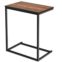 Load image into Gallery viewer, Gymax Sofa Side End Table C Shaped Table Laptop Holder End Stand Desk Notebook Tablet