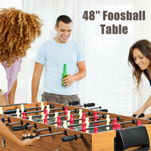Load image into Gallery viewer, Gymax 48'' 3-In-1 Multi Combo Game Table Foosball Soccer Billiard Slide Hockey For Kids