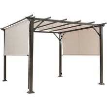Load image into Gallery viewer, Gymax 10' X 10' Pergola Kit Metal Frame Gazebo &Canopy Cover Patio Furniture Shelter