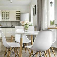 Load image into Gallery viewer, Gymax Set of 2 Dining Chairs Mid Century Modern Wooden Legs Kitchen Living Room