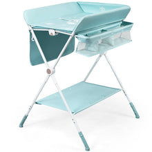 Load image into Gallery viewer, Gymax Baby Changing Table Folding Infant Diaper Station Nursery Organizer Storage