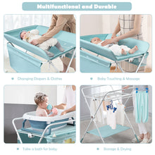 Load image into Gallery viewer, Gymax Baby Changing Table Folding Infant Diaper Station Nursery Organizer Storage